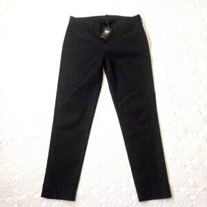New Kut Kloth Trouser Pants Skinny Black Stretch Cotton Mid Rise Ankle 6 Women